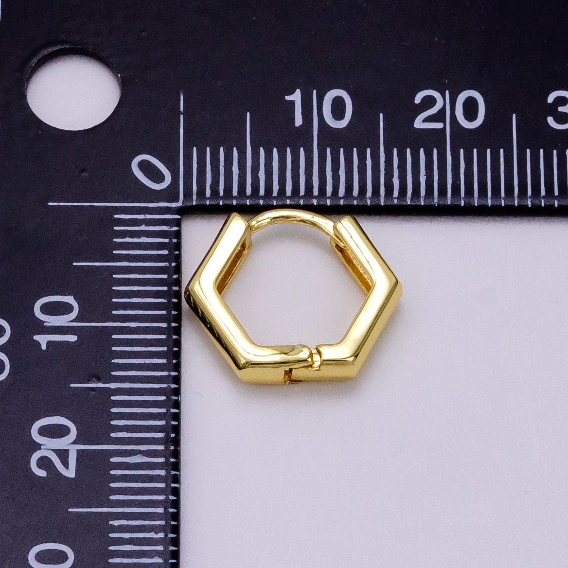 Hexagon Huggies