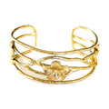 Flower Cuff Bracelet