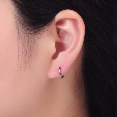 Square Cartilage Huggie