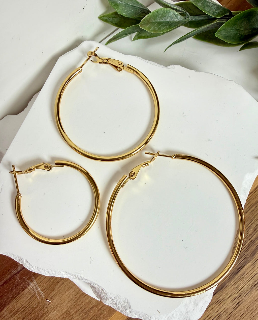 Graduating Hoop Earrings - Set of 3