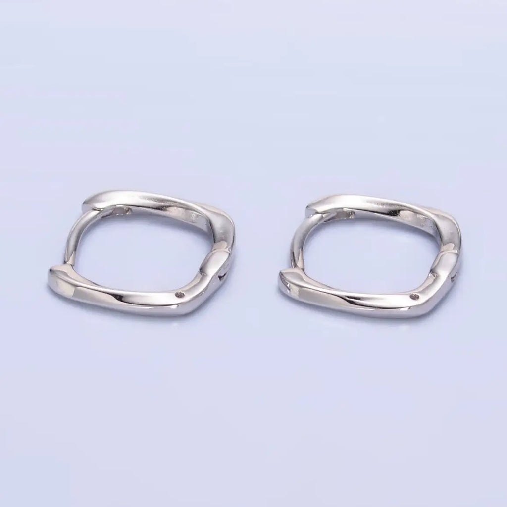 Square Cartilage Huggie